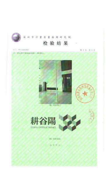 監(jiān)控立桿檢測報告3