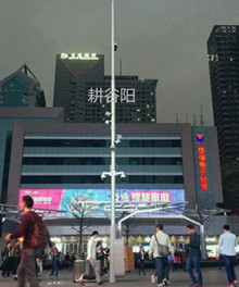深圳華強(qiáng)北照明和監(jiān)控鋁合金桿項(xiàng)目